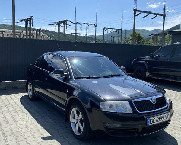 Чорний Шкода Суперб, об'ємом двигуна 1.9 л та пробігом 325 тис. км за 4500 $, фото 3 на Automoto.ua