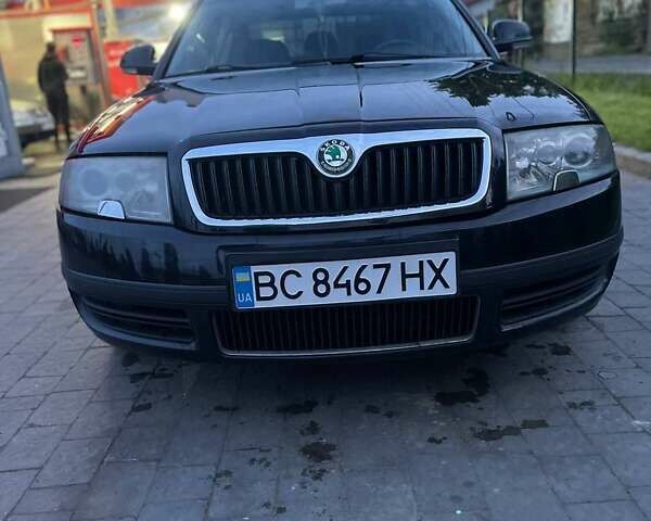 Черный Шкода Суперб, объемом двигателя 1.9 л и пробегом 300 тыс. км за 5800 $, фото 5 на Automoto.ua