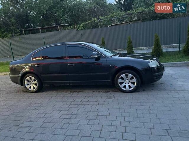 Черный Шкода Суперб, объемом двигателя 1.9 л и пробегом 300 тыс. км за 5800 $, фото 4 на Automoto.ua