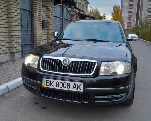 Чорний Шкода Суперб, об'ємом двигуна 1.8 л та пробігом 110 тис. км за 7000 $, фото 1 на Automoto.ua