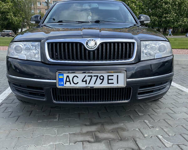 Черный Шкода Суперб, объемом двигателя 1.97 л и пробегом 330 тыс. км за 7200 $, фото 2 на Automoto.ua