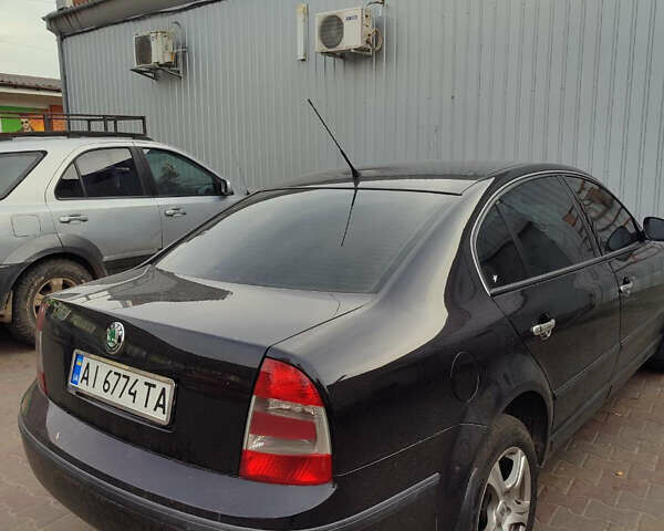 Черный Шкода Суперб, объемом двигателя 1.9 л и пробегом 352 тыс. км за 6300 $, фото 2 на Automoto.ua