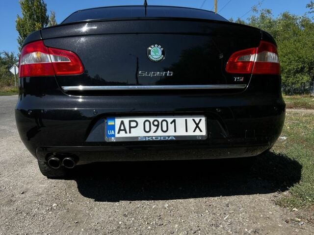 Черный Шкода Суперб, объемом двигателя 1.8 л и пробегом 202 тыс. км за 7999 $, фото 5 на Automoto.ua