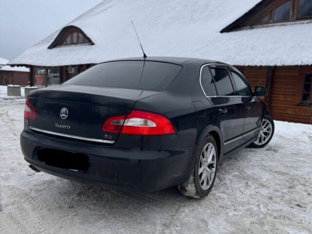 Черный Шкода Суперб, объемом двигателя 2 л и пробегом 322 тыс. км за 3600 $, фото 7 на Automoto.ua