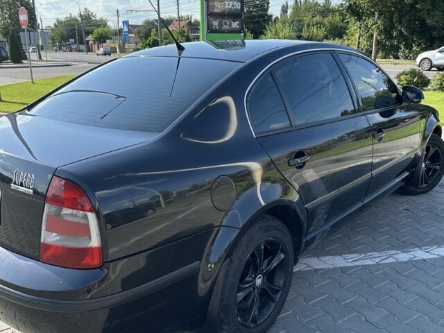 Чорний Шкода Суперб, об'ємом двигуна 1.8 л та пробігом 223 тис. км за 5500 $, фото 8 на Automoto.ua