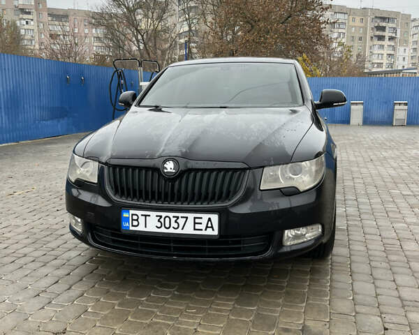 Черный Шкода Суперб, объемом двигателя 1.8 л и пробегом 165 тыс. км за 7800 $, фото 11 на Automoto.ua