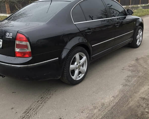Чорний Шкода Суперб, об'ємом двигуна 2 л та пробігом 333 тис. км за 5500 $, фото 3 на Automoto.ua