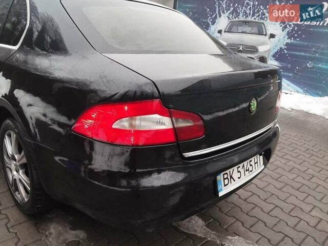 Черный Шкода Суперб, объемом двигателя 1.97 л и пробегом 369 тыс. км за 7690 $, фото 18 на Automoto.ua