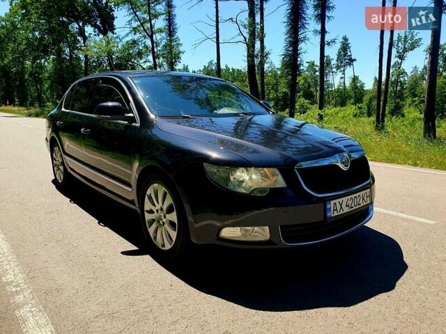 Черный Шкода Суперб, объемом двигателя 1.8 л и пробегом 242 тыс. км за 6999 $, фото 9 на Automoto.ua