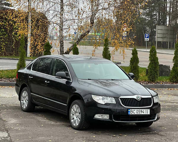 Черный Шкода Суперб, объемом двигателя 1.97 л и пробегом 265 тыс. км за 6700 $, фото 1 на Automoto.ua
