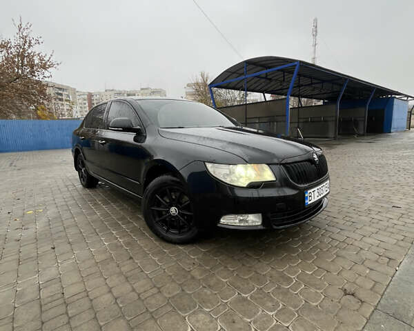 Черный Шкода Суперб, объемом двигателя 1.8 л и пробегом 165 тыс. км за 7800 $, фото 7 на Automoto.ua