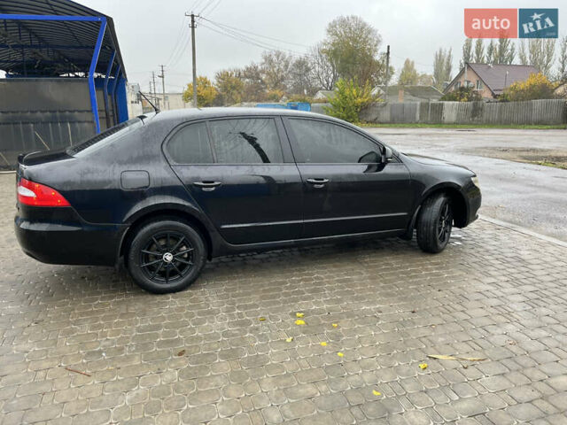 Черный Шкода Суперб, объемом двигателя 1.8 л и пробегом 165 тыс. км за 7800 $, фото 6 на Automoto.ua