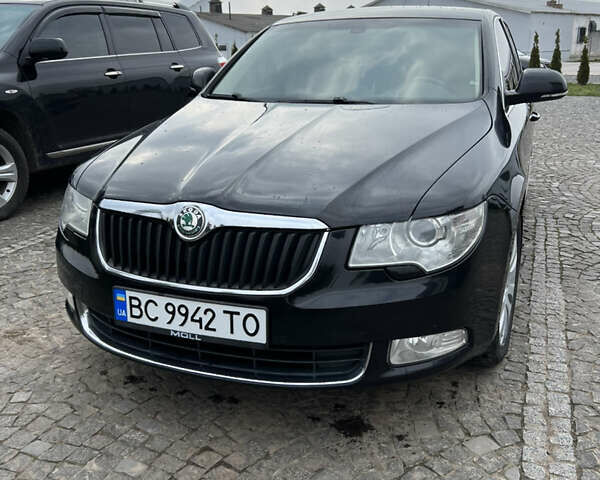 Чорний Шкода Суперб, об'ємом двигуна 2.01 л та пробігом 213 тис. км за 7800 $, фото 2 на Automoto.ua