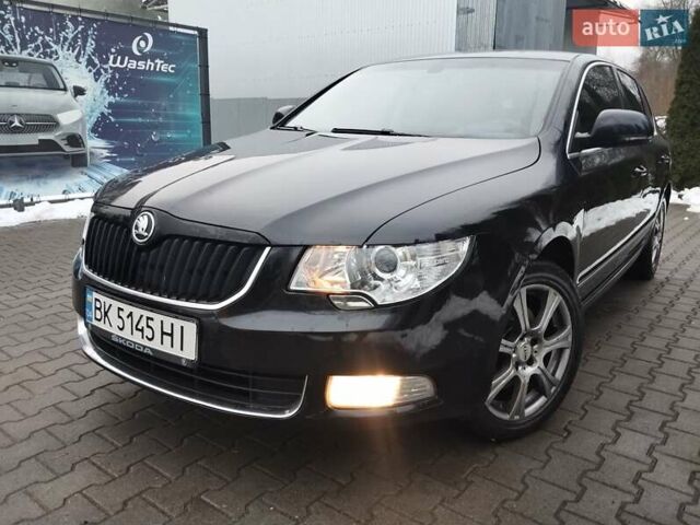 Черный Шкода Суперб, объемом двигателя 1.97 л и пробегом 369 тыс. км за 7690 $, фото 2 на Automoto.ua