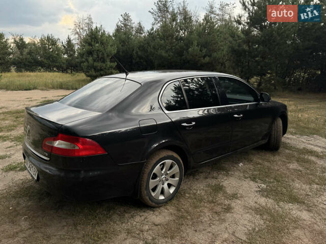 Черный Шкода Суперб, объемом двигателя 1.8 л и пробегом 207 тыс. км за 6800 $, фото 7 на Automoto.ua