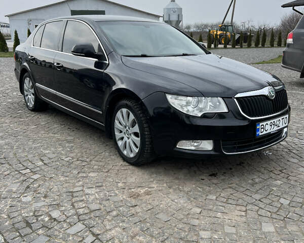 Чорний Шкода Суперб, об'ємом двигуна 2.01 л та пробігом 213 тис. км за 7800 $, фото 3 на Automoto.ua