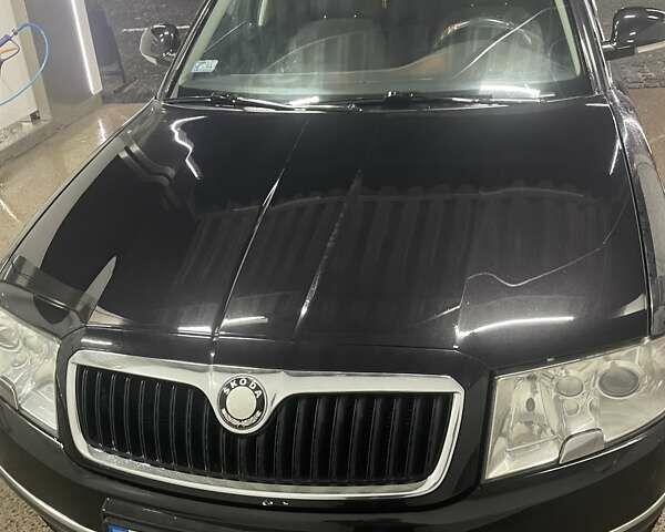 Чорний Шкода Суперб, об'ємом двигуна 1.97 л та пробігом 236 тис. км за 6100 $, фото 4 на Automoto.ua