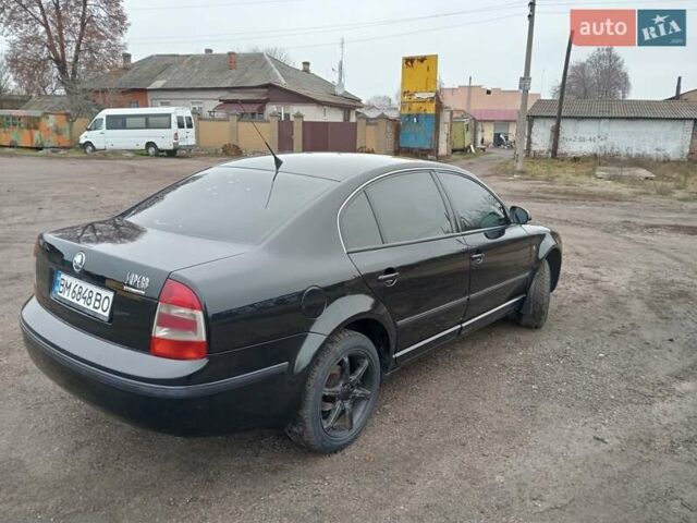 Черный Шкода Суперб, объемом двигателя 1.8 л и пробегом 313 тыс. км за 5500 $, фото 2 на Automoto.ua