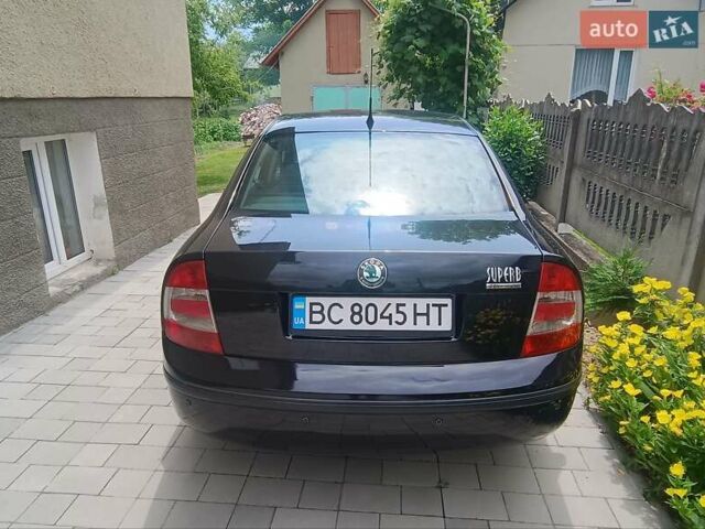 Черный Шкода Суперб, объемом двигателя 1.8 л и пробегом 190 тыс. км за 6200 $, фото 3 на Automoto.ua