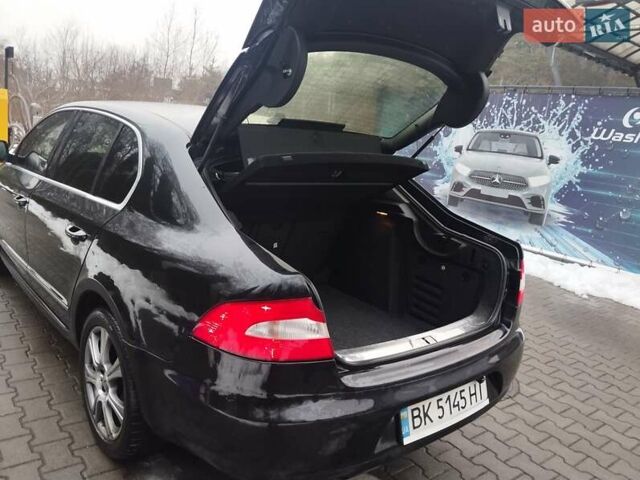 Черный Шкода Суперб, объемом двигателя 1.97 л и пробегом 369 тыс. км за 7690 $, фото 20 на Automoto.ua