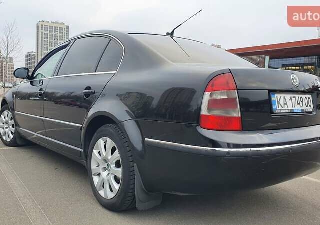 Чорний Шкода Суперб, об'ємом двигуна 1.97 л та пробігом 222 тис. км за 6500 $, фото 31 на Automoto.ua