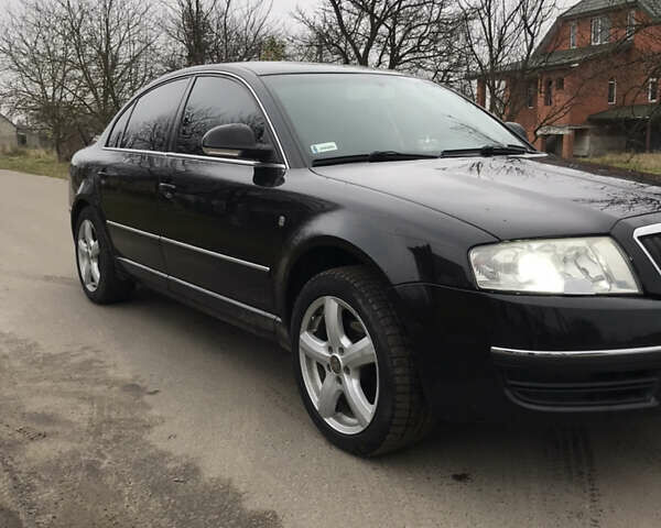 Чорний Шкода Суперб, об'ємом двигуна 2 л та пробігом 333 тис. км за 5500 $, фото 2 на Automoto.ua