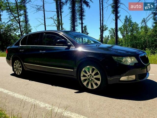 Черный Шкода Суперб, объемом двигателя 1.8 л и пробегом 242 тыс. км за 6999 $, фото 7 на Automoto.ua