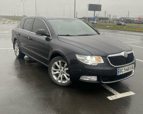 Черный Шкода Суперб, объемом двигателя 2 л и пробегом 360 тыс. км за 9500 $, фото 2 на Automoto.ua