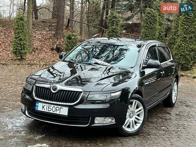 Черный Шкода Суперб, объемом двигателя 1.9 л и пробегом 221 тыс. км за 8200 $, фото 14 на Automoto.ua