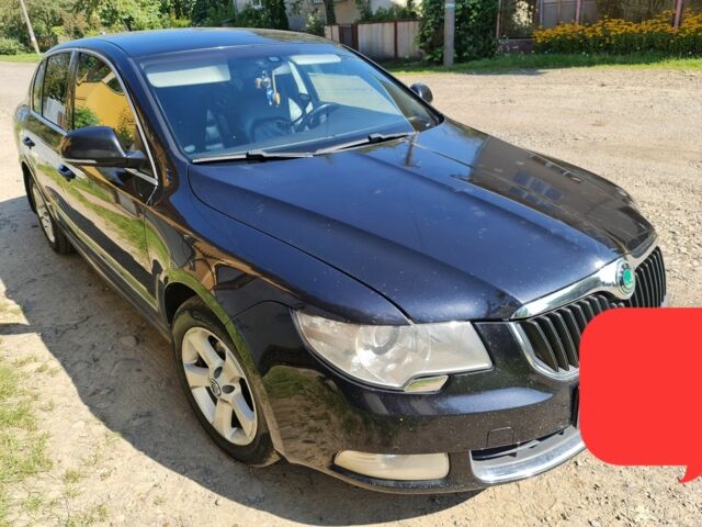 Черный Шкода Суперб, объемом двигателя 1.9 л и пробегом 301 тыс. км за 6964 $, фото 1 на Automoto.ua