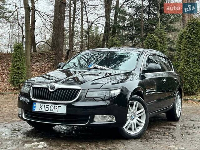 Черный Шкода Суперб, объемом двигателя 1.9 л и пробегом 221 тыс. км за 8200 $, фото 2 на Automoto.ua