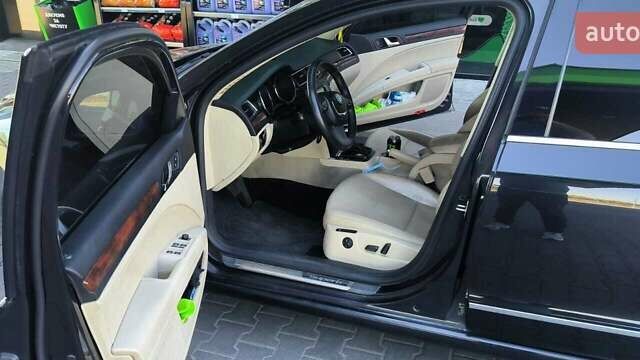 Чорний Шкода Суперб, об'ємом двигуна 2 л та пробігом 255 тис. км за 9700 $, фото 10 на Automoto.ua