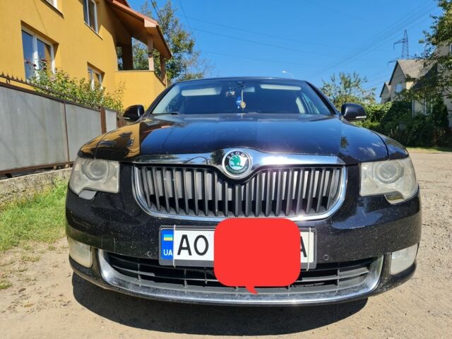 Черный Шкода Суперб, объемом двигателя 1.9 л и пробегом 301 тыс. км за 6964 $, фото 2 на Automoto.ua
