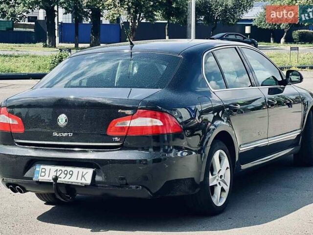 Черный Шкода Суперб, объемом двигателя 1.8 л и пробегом 250 тыс. км за 5999 $, фото 1 на Automoto.ua