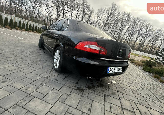Черный Шкода Суперб, объемом двигателя 2 л и пробегом 296 тыс. км за 9300 $, фото 16 на Automoto.ua