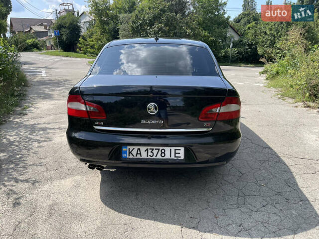 Черный Шкода Суперб, объемом двигателя 2 л и пробегом 312 тыс. км за 11500 $, фото 6 на Automoto.ua