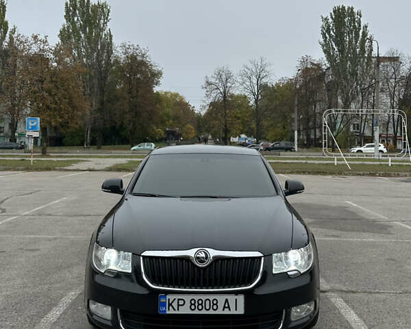 Шкода Суперб 2010 у Запоріжжя на Automoto.ua Чорний Шкода Суперб, об'ємом двигуна 1.8 л та пробігом 212 тис. км за 10500 $, фото 2 на Automoto.ua
