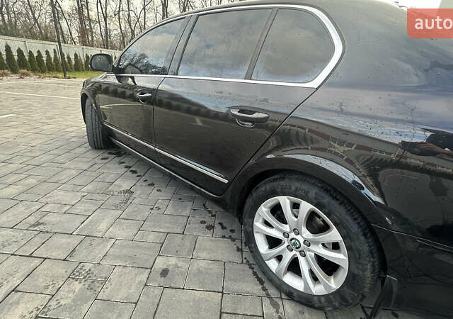 Черный Шкода Суперб, объемом двигателя 2 л и пробегом 296 тыс. км за 9300 $, фото 17 на Automoto.ua