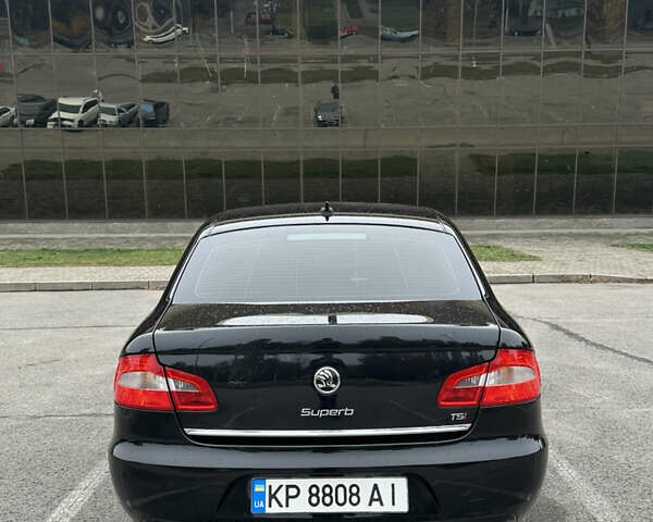Шкода Суперб 2010 у Запоріжжя на Automoto.ua Чорний Шкода Суперб, об'ємом двигуна 1.8 л та пробігом 212 тис. км за 10500 $, фото 6 на Automoto.ua