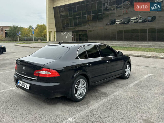 Шкода Суперб 2010 у Запоріжжя на Automoto.ua Чорний Шкода Суперб, об'ємом двигуна 1.8 л та пробігом 212 тис. км за 10500 $, фото 5 на Automoto.ua