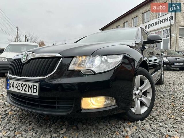 Черный Шкода Суперб, объемом двигателя 1.8 л и пробегом 295 тыс. км за 7400 $, фото 2 на Automoto.ua