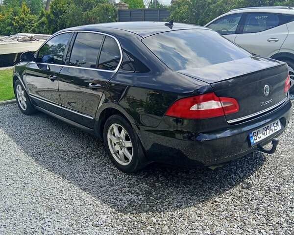 Черный Шкода Суперб, объемом двигателя 1.4 л и пробегом 298 тыс. км за 7800 $, фото 2 на Automoto.ua