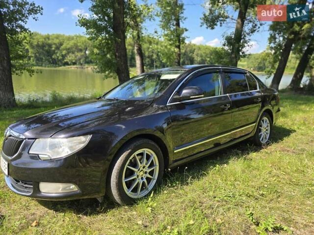 Чорний Шкода Суперб, об'ємом двигуна 1.97 л та пробігом 350 тис. км за 10300 $, фото 1 на Automoto.ua