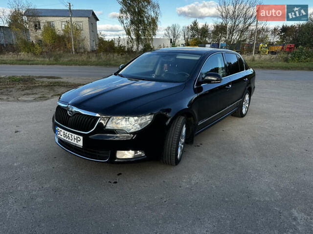 Черный Шкода Суперб, объемом двигателя 1.97 л и пробегом 250 тыс. км за 9150 $, фото 1 на Automoto.ua