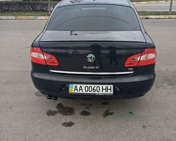 Черный Шкода Суперб, объемом двигателя 1.8 л и пробегом 270 тыс. км за 7500 $, фото 3 на Automoto.ua