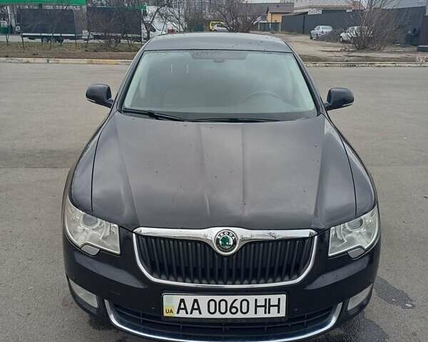 Черный Шкода Суперб, объемом двигателя 1.8 л и пробегом 270 тыс. км за 7500 $, фото 11 на Automoto.ua