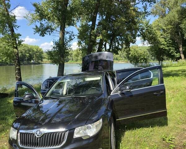 Чорний Шкода Суперб, об'ємом двигуна 1.97 л та пробігом 350 тис. км за 10300 $, фото 12 на Automoto.ua