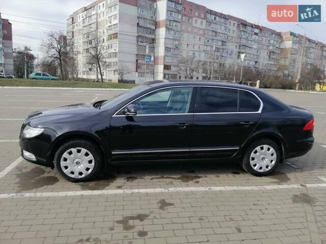 Черный Шкода Суперб, объемом двигателя 1.8 л и пробегом 159 тыс. км за 8900 $, фото 3 на Automoto.ua
