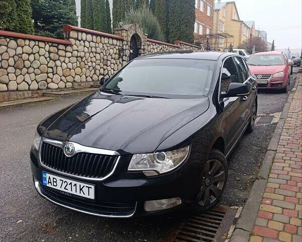 Черный Шкода Суперб, объемом двигателя 1.8 л и пробегом 216 тыс. км за 6999 $, фото 4 на Automoto.ua