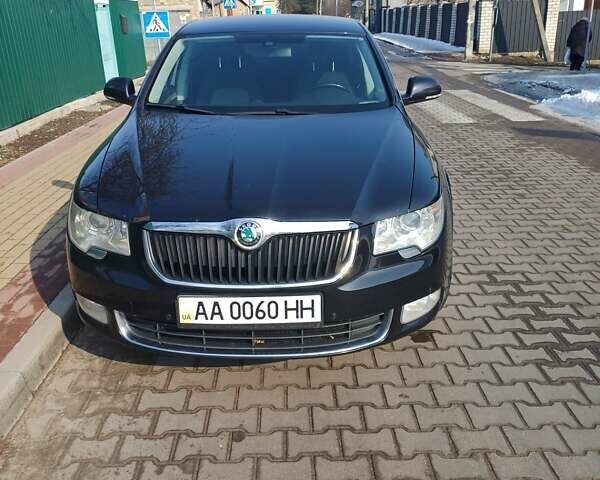 Черный Шкода Суперб, объемом двигателя 1.8 л и пробегом 270 тыс. км за 7500 $, фото 4 на Automoto.ua